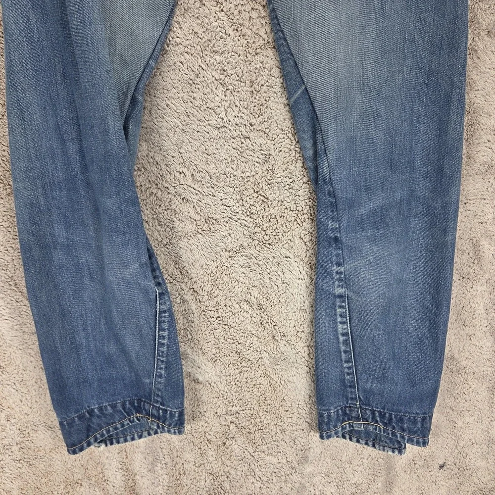 Vintage Levis Engineered Jeans Mens Blue Twisted Zip Fly Medium Wash Fits 26x30